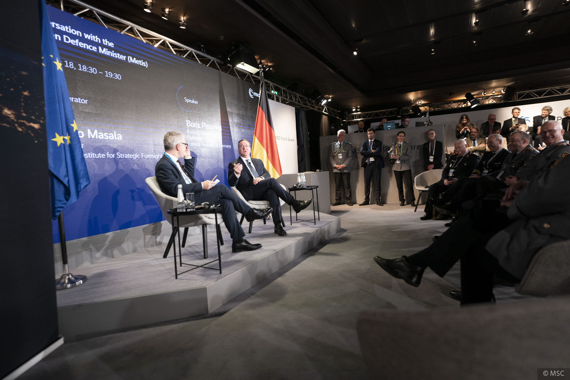 MSC Public Square: Conversation with the new German Defence Minister