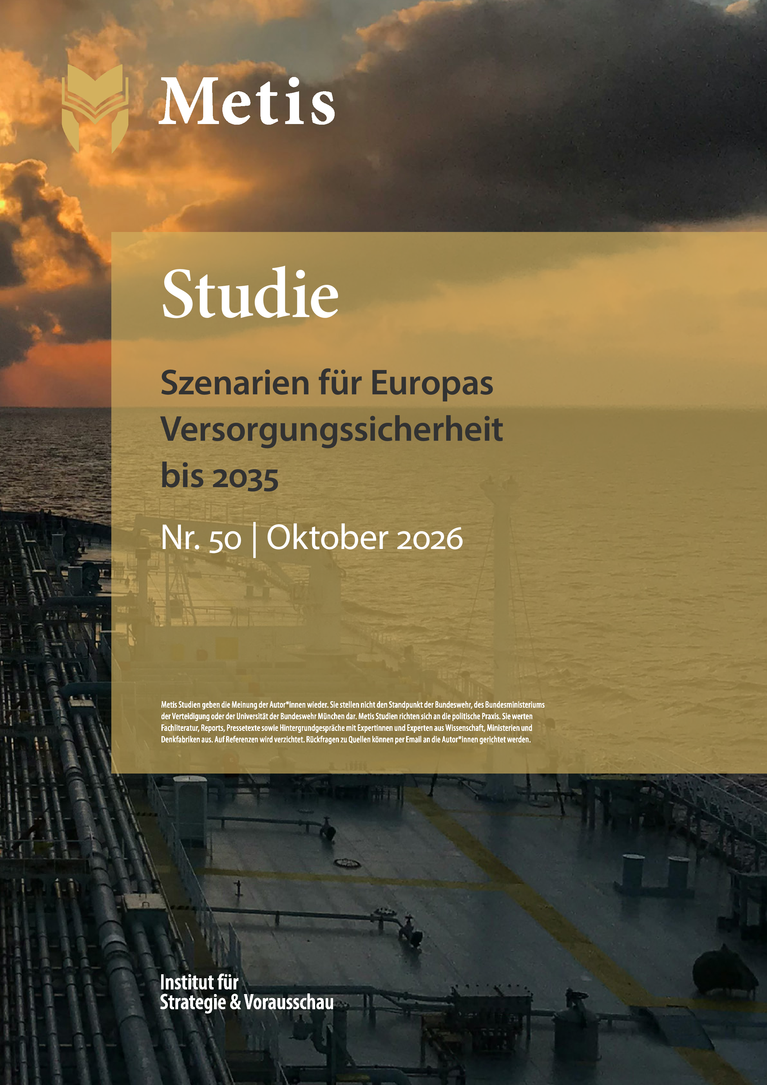 Szenarien für Europas Versorgungssicherheit bis 2035