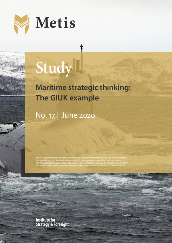 Maritime strategic thinking: The GIUK example
