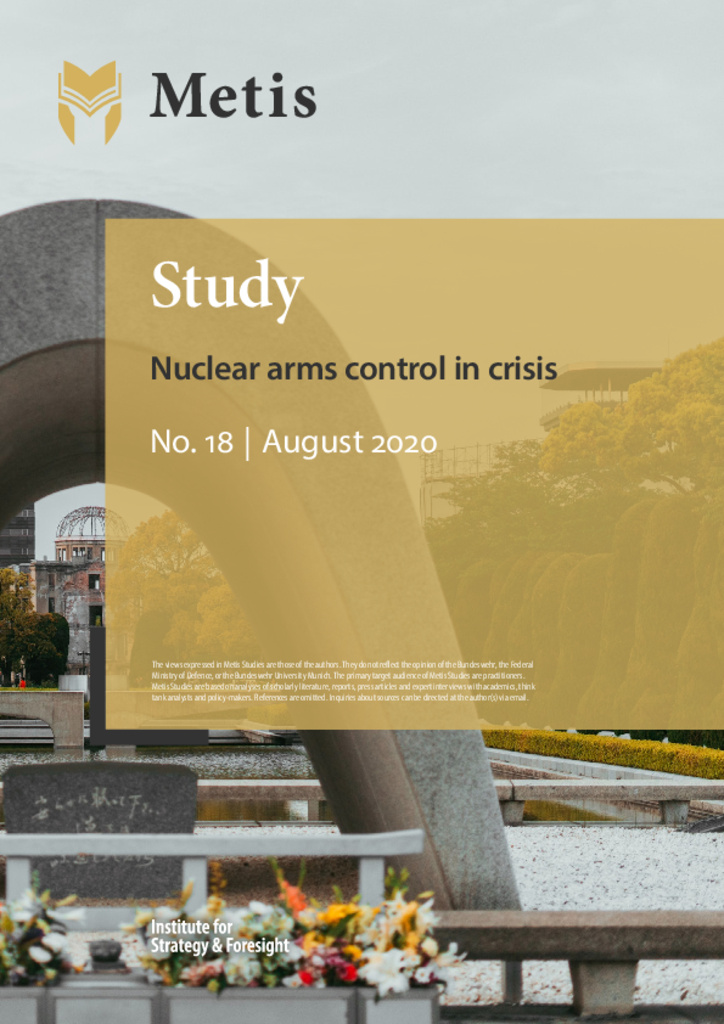 Nuclear arms control in crisis