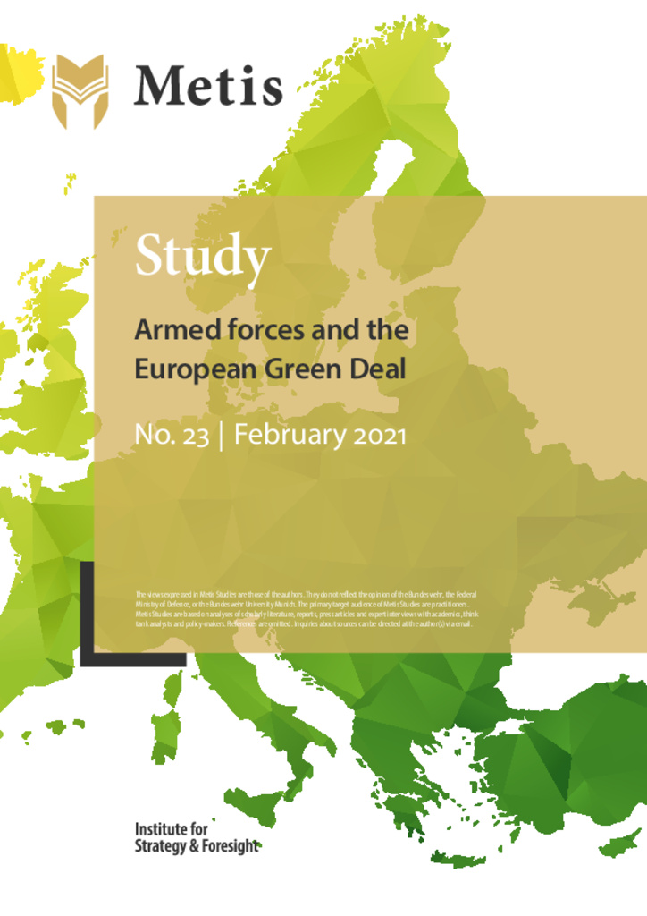 Armed forces and the European Green Deal