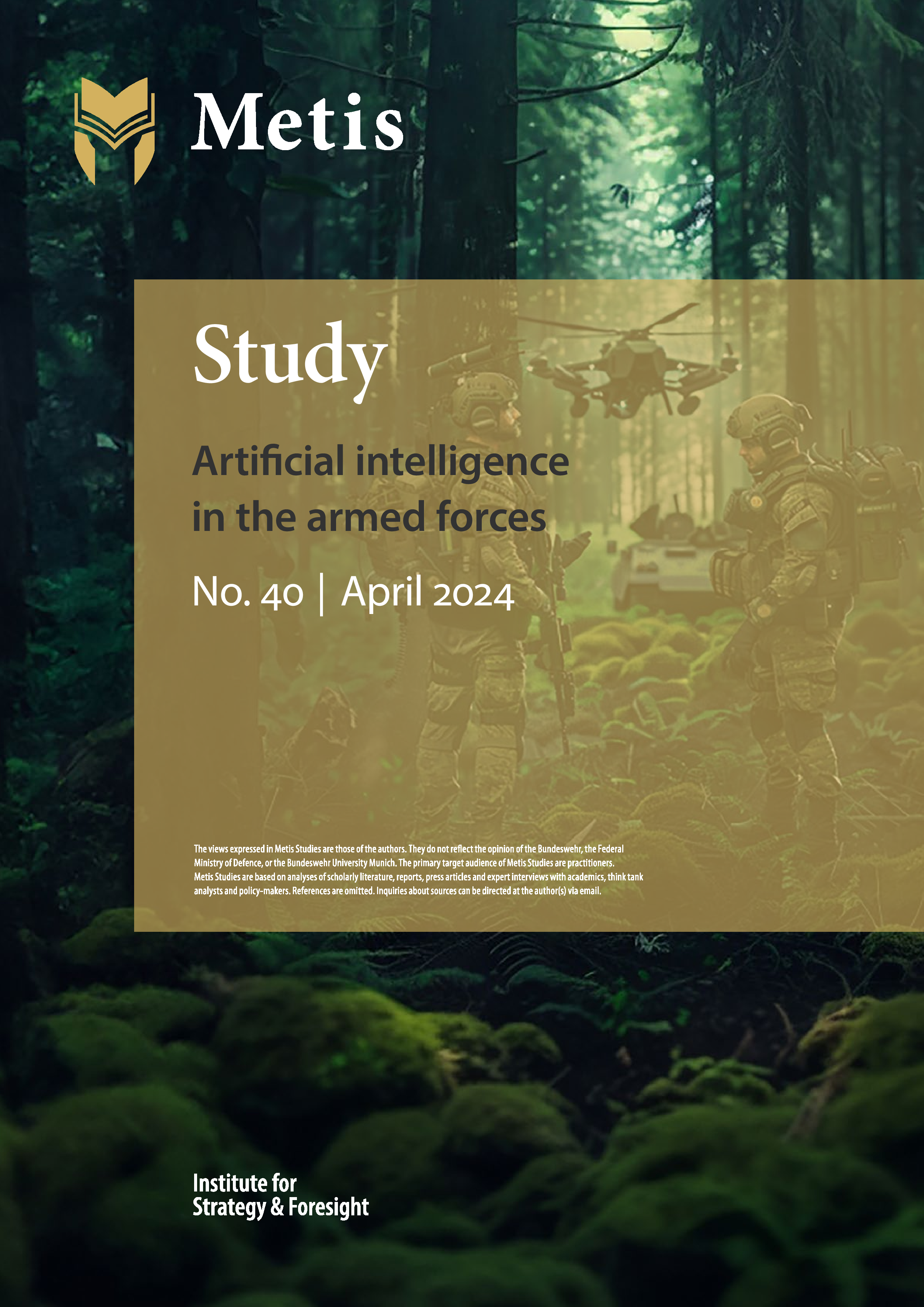 Artificial intelligence in the armed forces